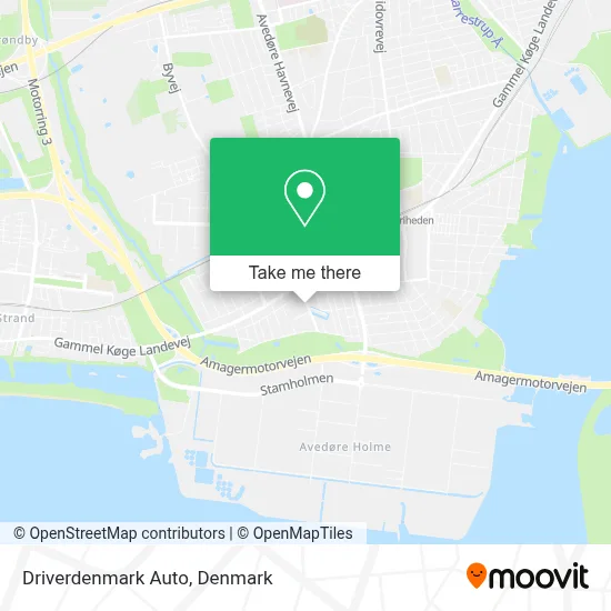 Driverdenmark Auto map