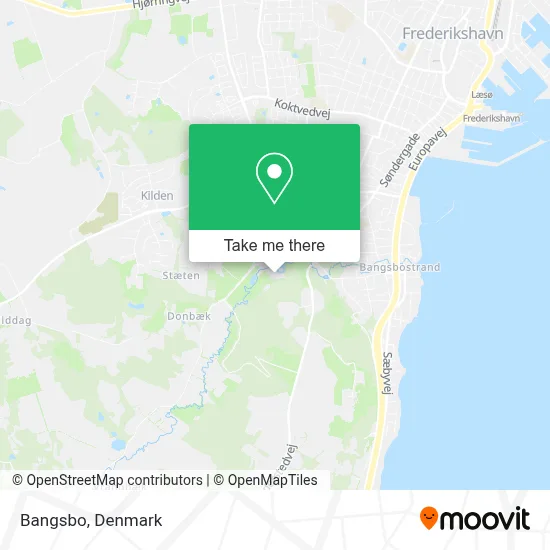 Bangsbo map