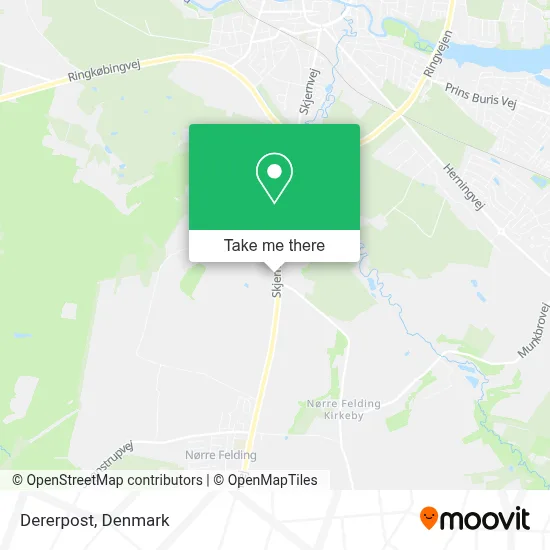 Dererpost map