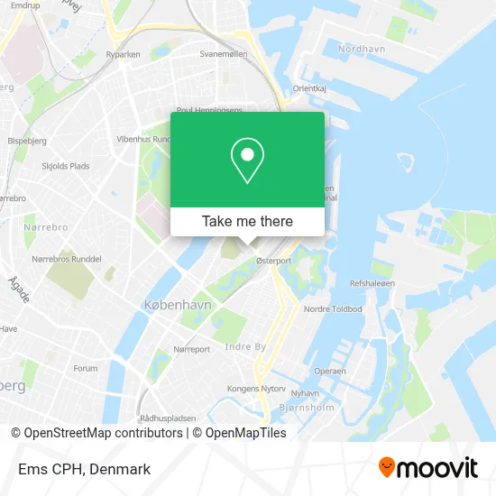 Ems CPH map