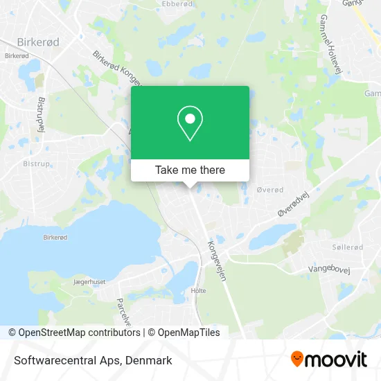 Softwarecentral Aps map