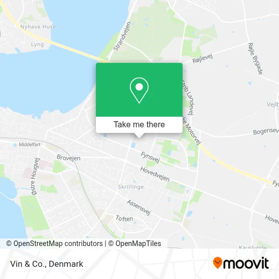 Vin & Co. map