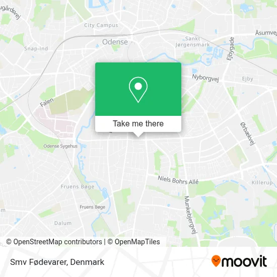 Smv Fødevarer map