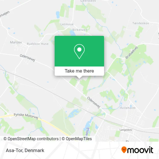 Asa-Tor map