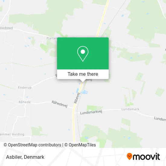 Asbiler map