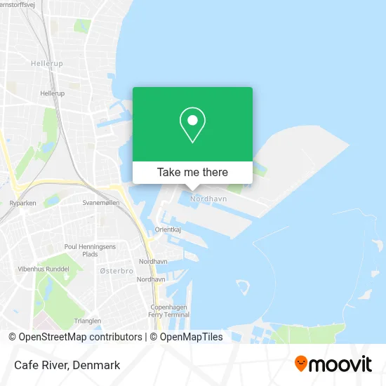Cafe River map