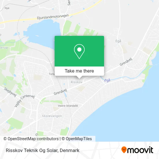 Risskov Teknik Og Solar map