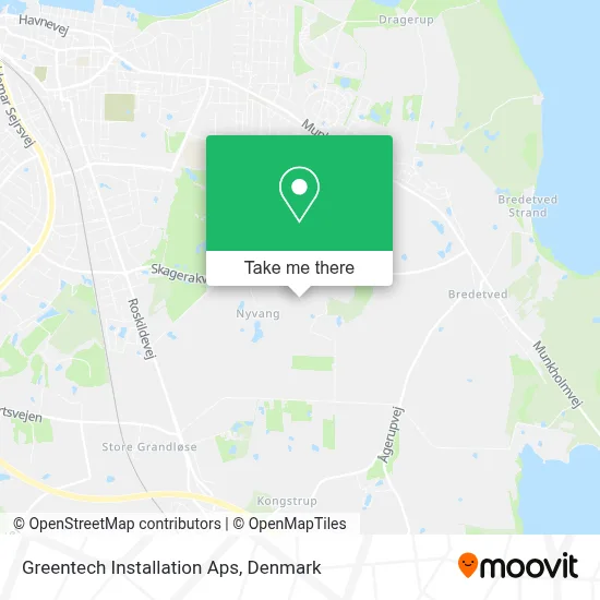 Greentech Installation Aps map
