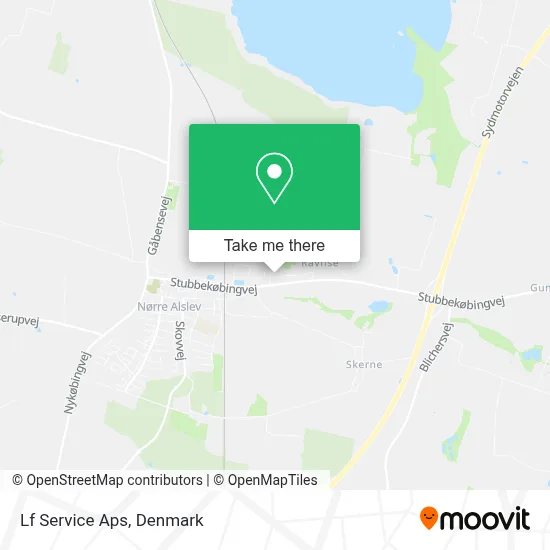 Lf Service Aps map