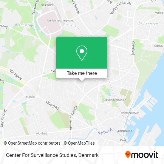 Center For Surveillance Studies map