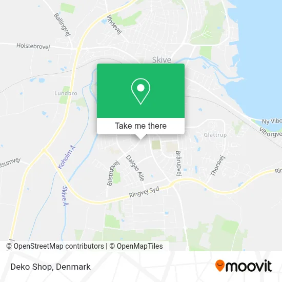 Deko Shop map