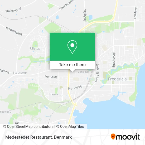 Mødestedet Restaurant map