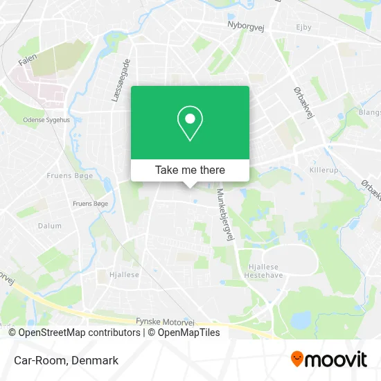Car-Room map