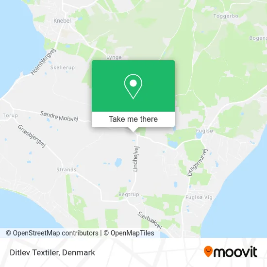 Ditlev Textiler map