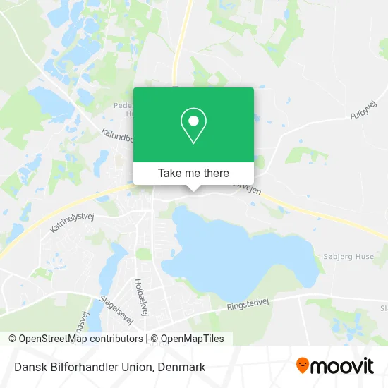 Dansk Bilforhandler Union map