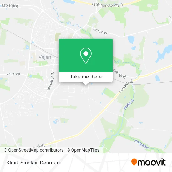 Klinik Sinclair map