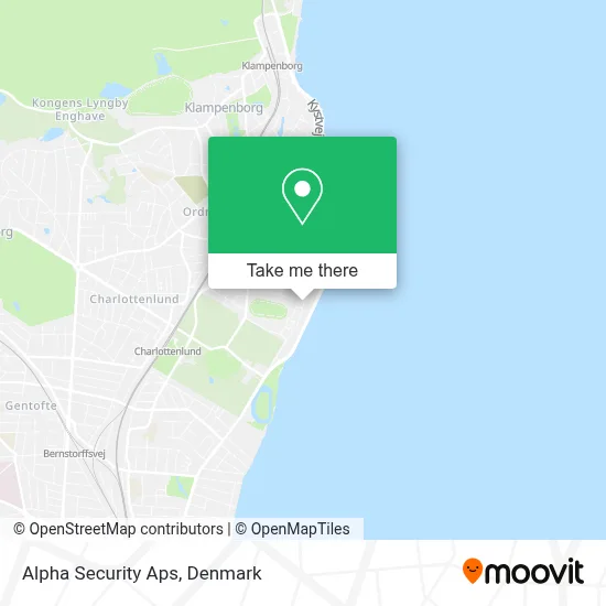 Alpha Security Aps map