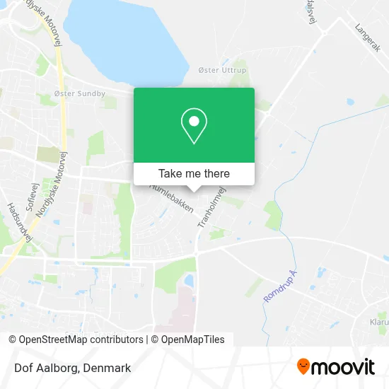 Dof Aalborg map