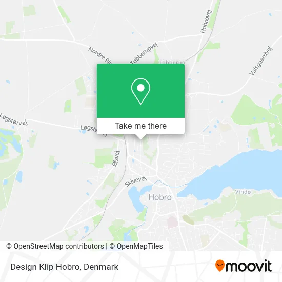 Design Klip Hobro map