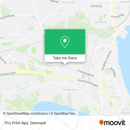 Pro Print Aps map