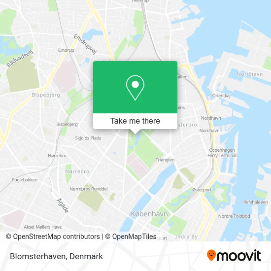 Blomsterhaven map