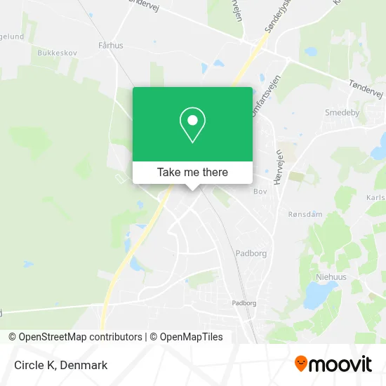 Circle K map