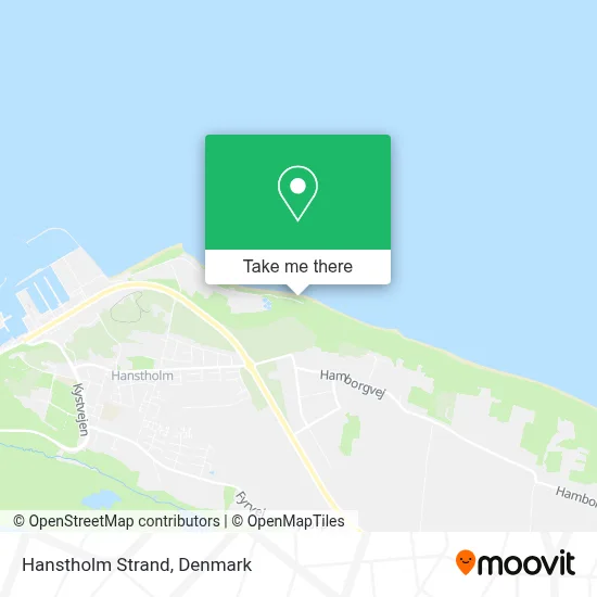 Hanstholm Strand map