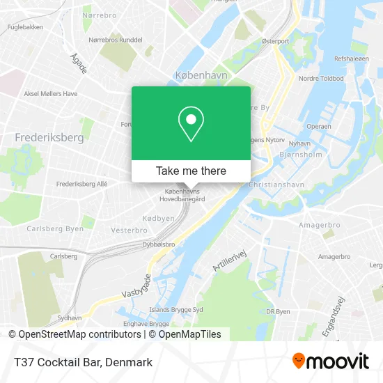 T37 Cocktail Bar map