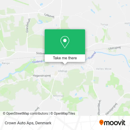 Crown Auto Aps map