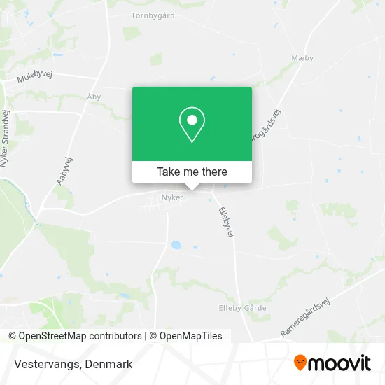 Vestervangs map