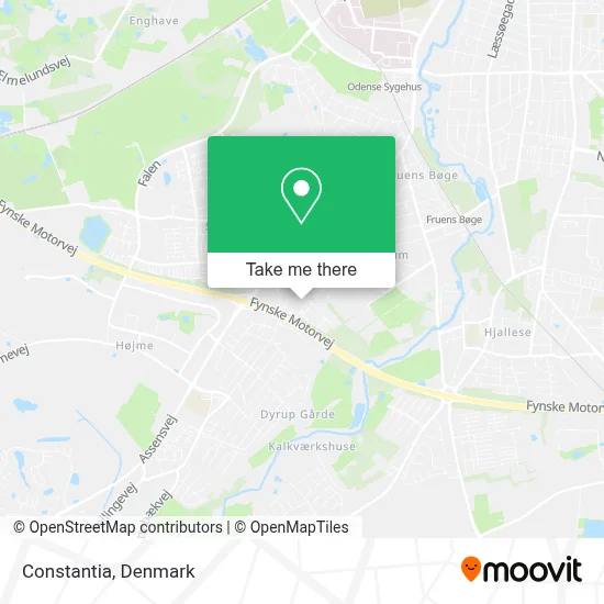 Constantia map