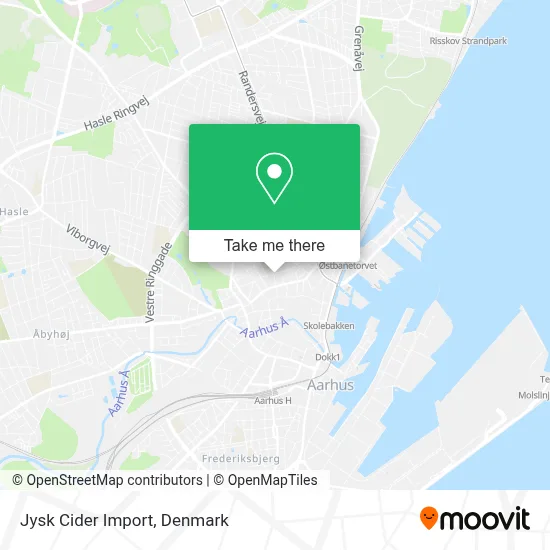 Jysk Cider Import map