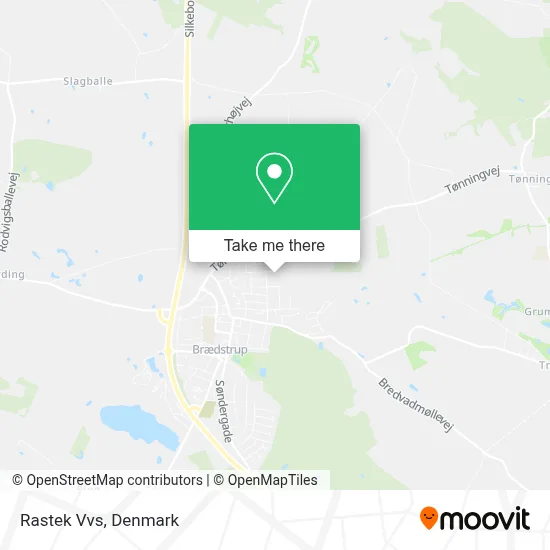Rastek Vvs map