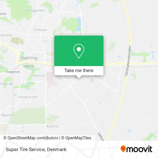 Super Tire Service map