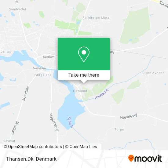 Thansen.Dk map