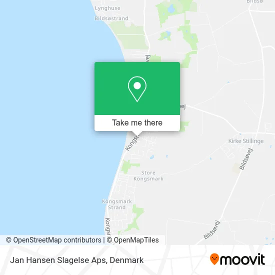 Jan Hansen Slagelse Aps map
