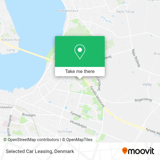 Selected Car Leasing map