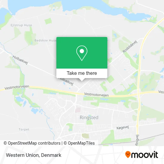 Western Union map