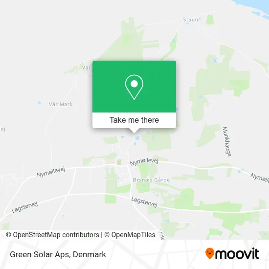 Green Solar Aps map
