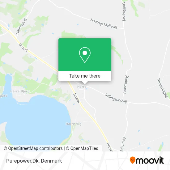 Purepower.Dk map