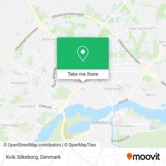 Kvik Silkeborg kort