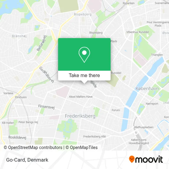 Go-Card map
