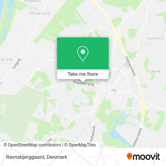 Ravnsbjerggaard map