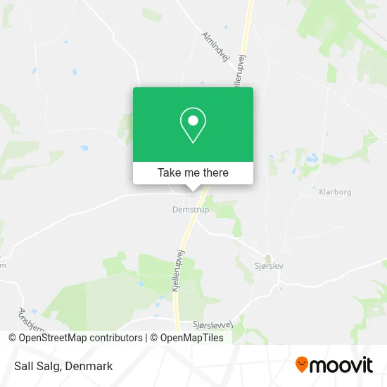 Sall Salg map