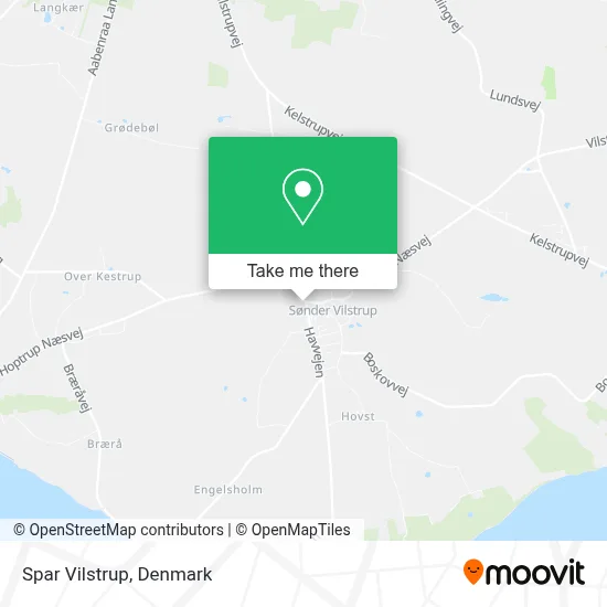 Spar Vilstrup map