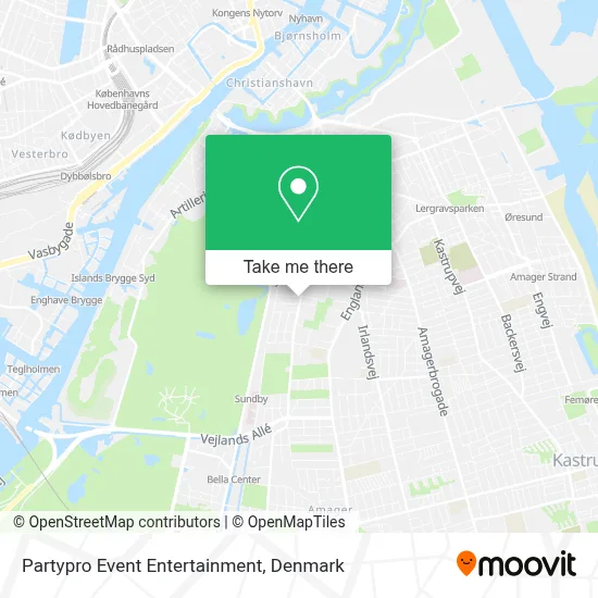 Partypro Event Entertainment map
