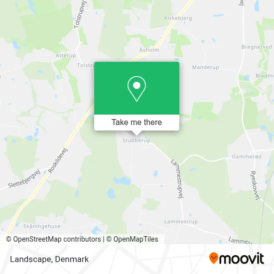 Landscape map