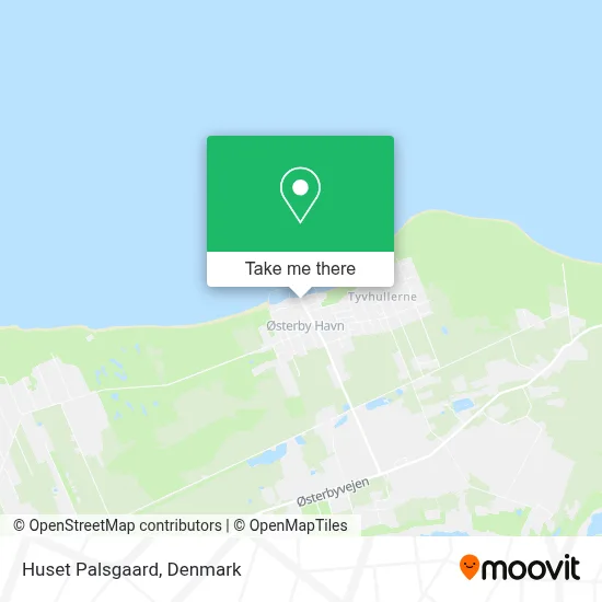 Huset Palsgaard map