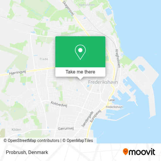 Probrush map