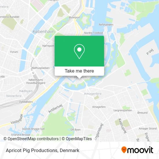 Apricot Pig Productions map